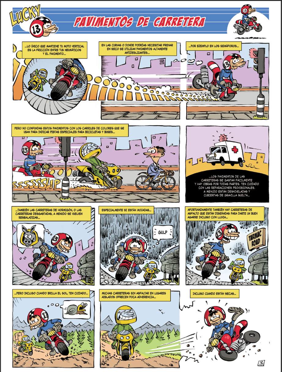 Superficies de la carretera