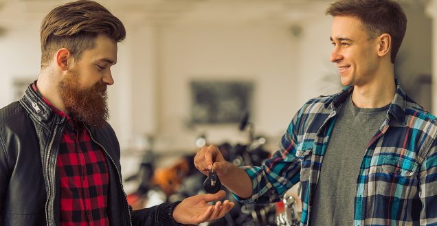 Cambio de titularidad de la moto