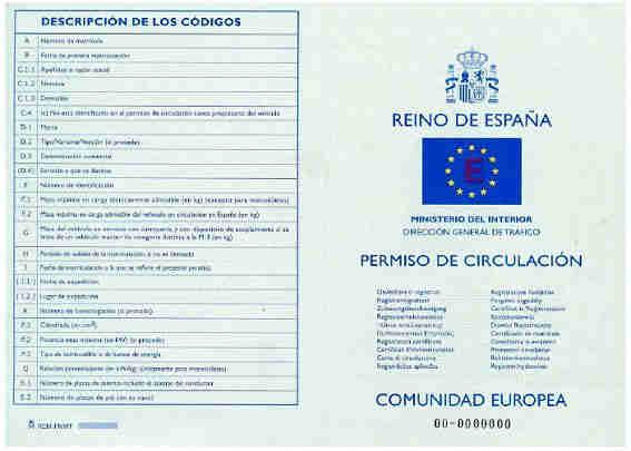 Permiso de Circulación de la Moto