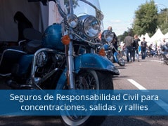 Seguros de Responsabilidad Civil para concentraciones, salidas y rallies de motopoliza.com