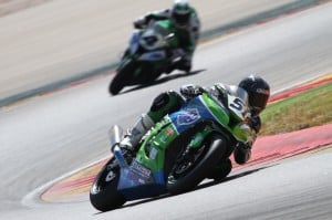 Barragán y Team stratos en Motorland