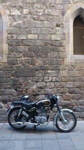 Moto en Barcelona