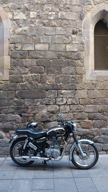 Moto en Barcelona