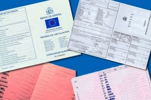 notwendigen Unterlagen für das Kraftrad in Spanien