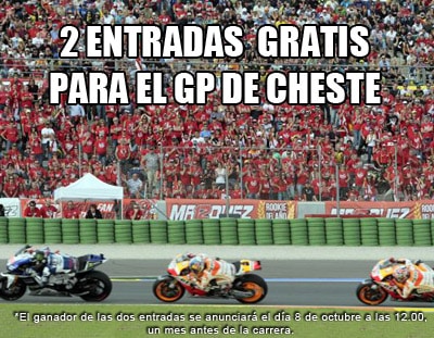Entradas gratis para MotoGP