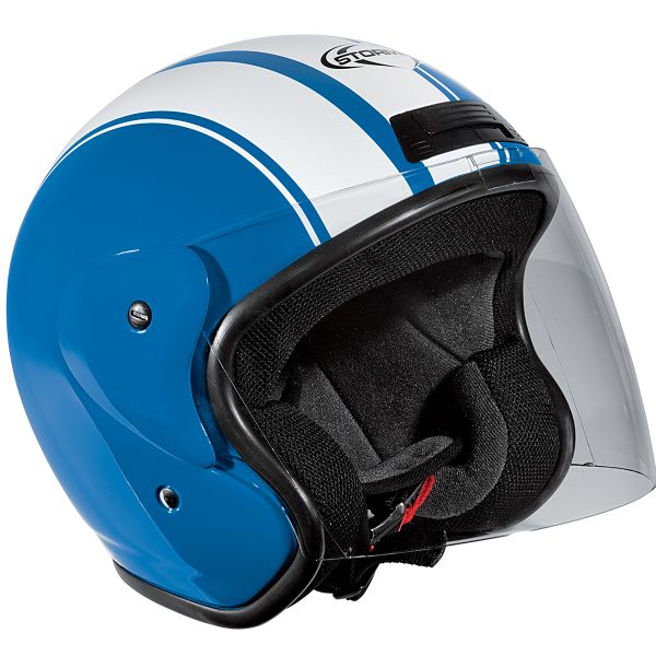 Tipos de casco de moto - Casco Jet Casque Stormer Sun Strip