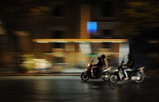 Las ciudades con más motos