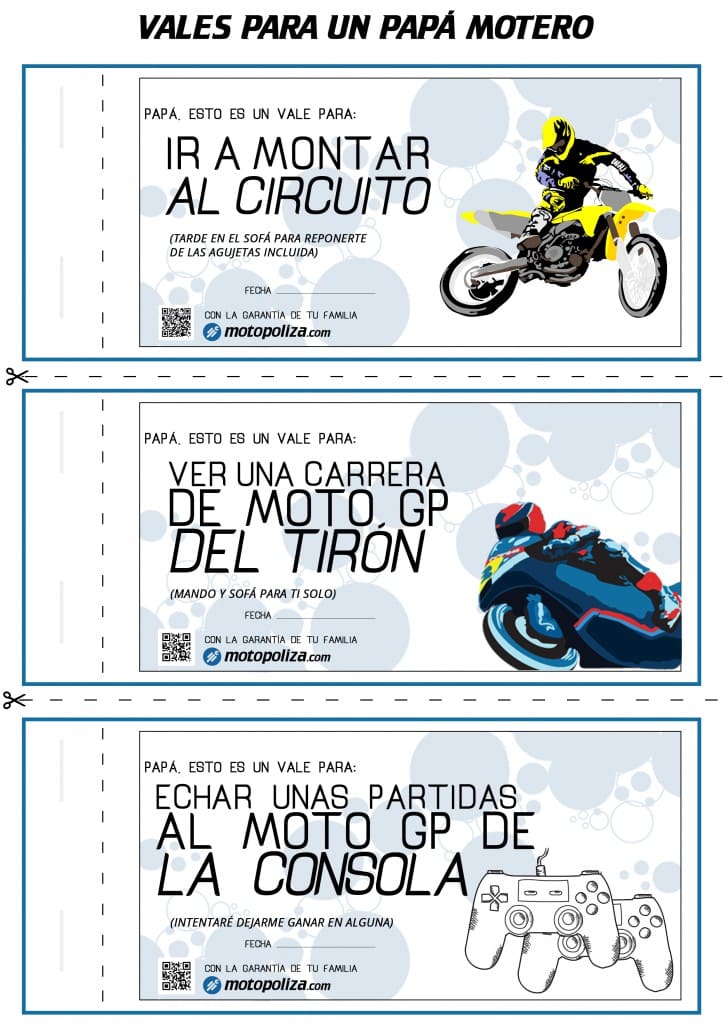 Vales para el papa motero