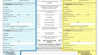 Como rellenar el parte amistoso de accidentes