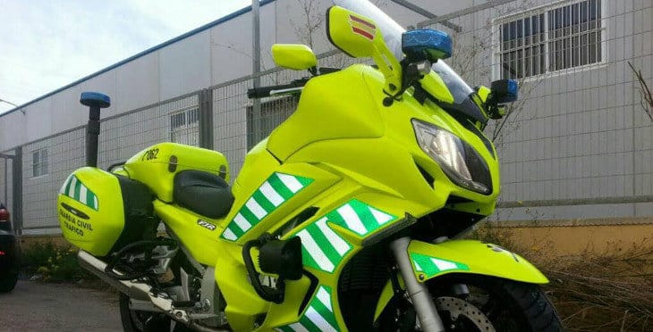 moto guardia civil fostorita