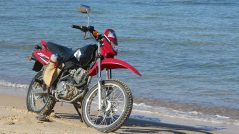 moto de vacaciones