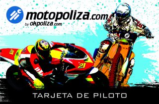 Tarjeta de piloto de Motopoliza