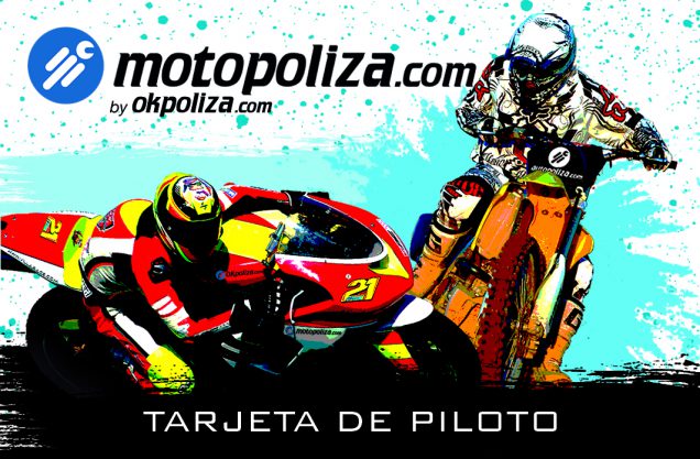 Tarjeta de piloto de Motopoliza
